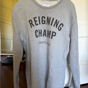 Reigning Champ Mid-weight Terry Gray Sweatshirt